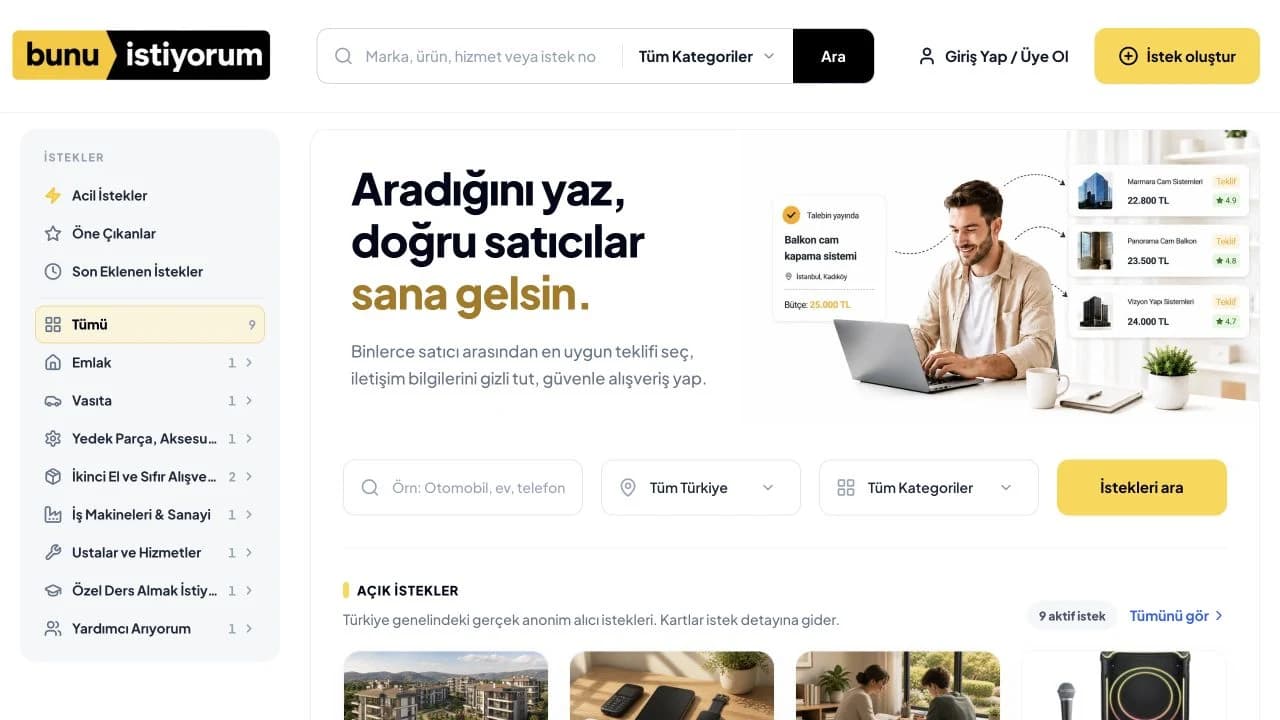 bunuistiyorum.com marketplace home