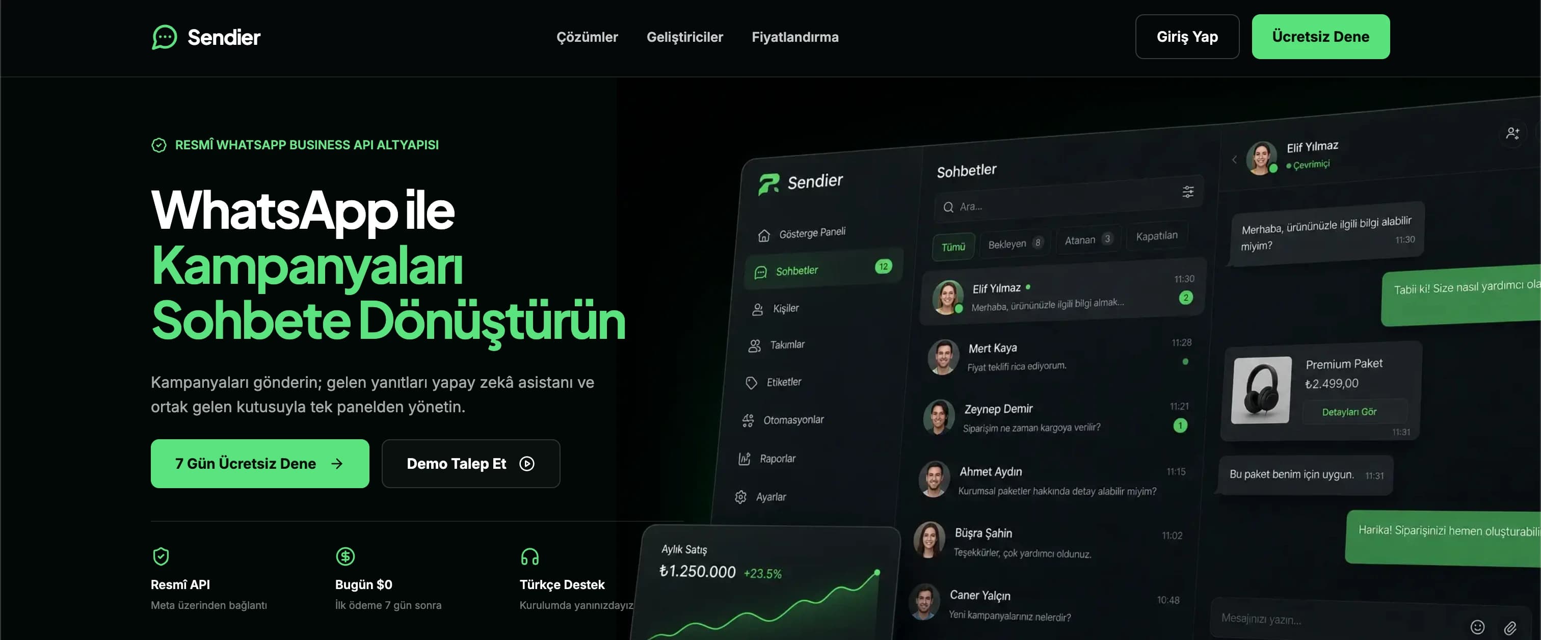 Sendier — Product overview